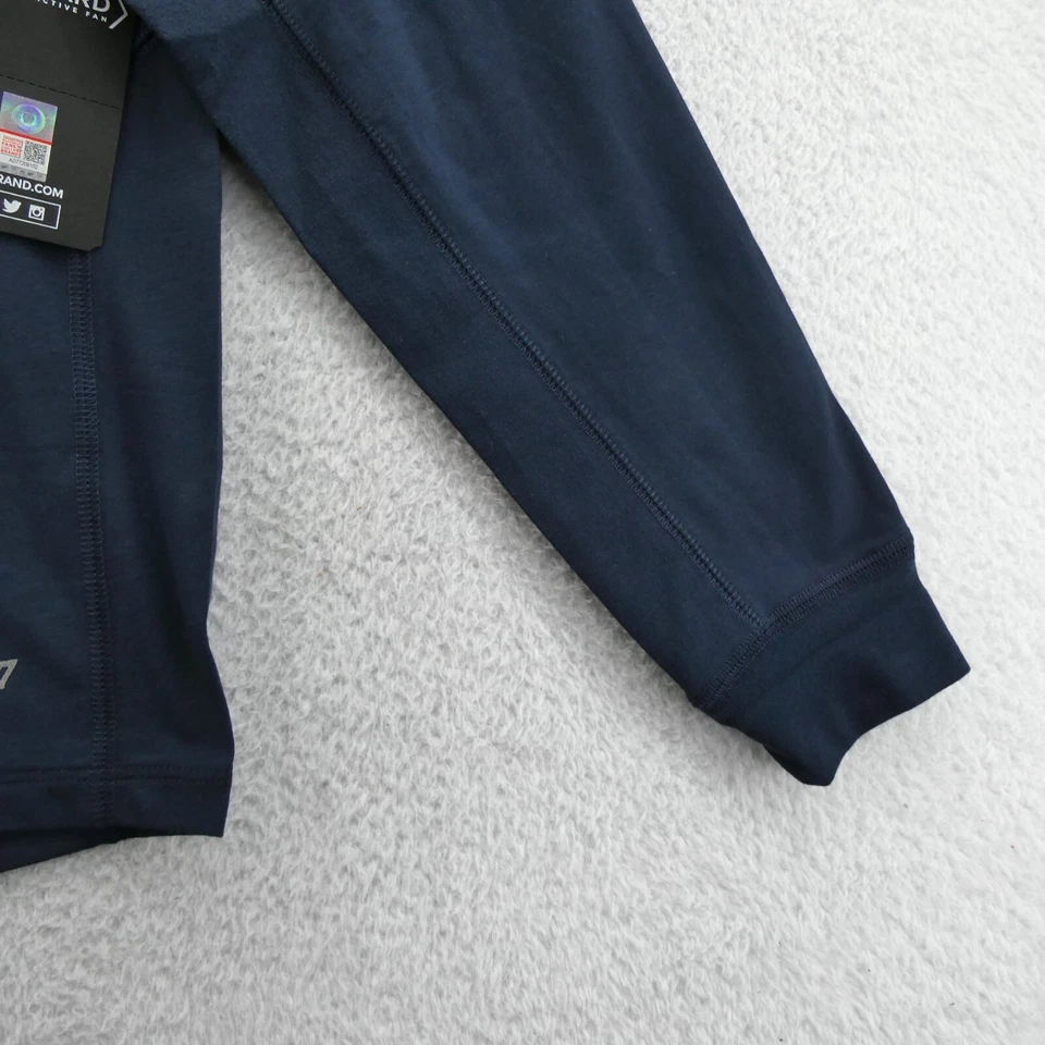 Chaqueta para correr Michigan Wolverines 1/4 cremallera para hombre marca mediana '47 azul tejido claro Foto 4 de 4