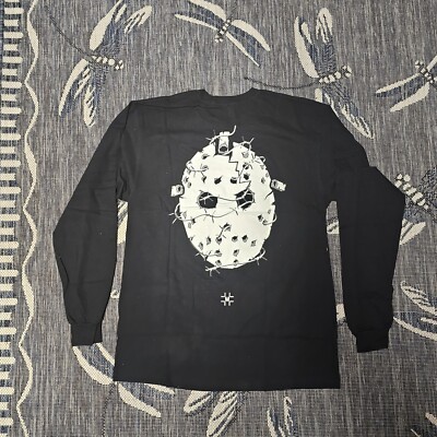 Eminem X Milinsky Slim Shady Hi! My Name Is Jason Mask Long Sleeve Shirt Size L