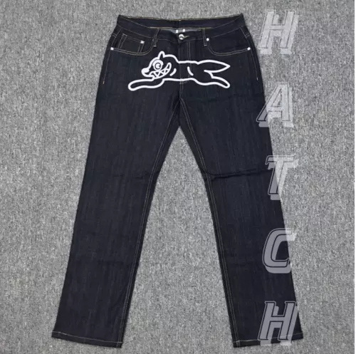 BBC ICECREAM RUNNING DOG SUMMER MEN'S CLASSIC JEANS SIZE30/32/34/36/38/40/42New - Picture 2 of 14