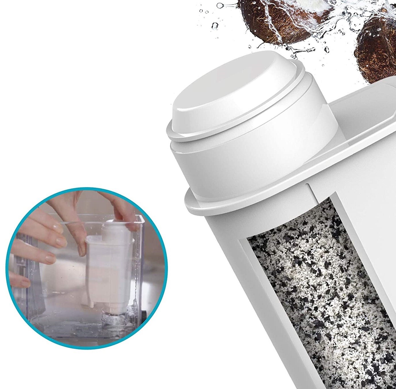 3 filtri AL-Inte+ per macchina caffè Gaggia foto 5