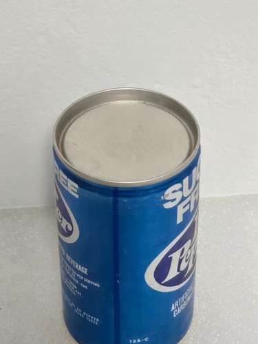 Vintage Sealed Empty Sugar Free Dr. Pepper Soda Pop Can - Imagen 5 de 6