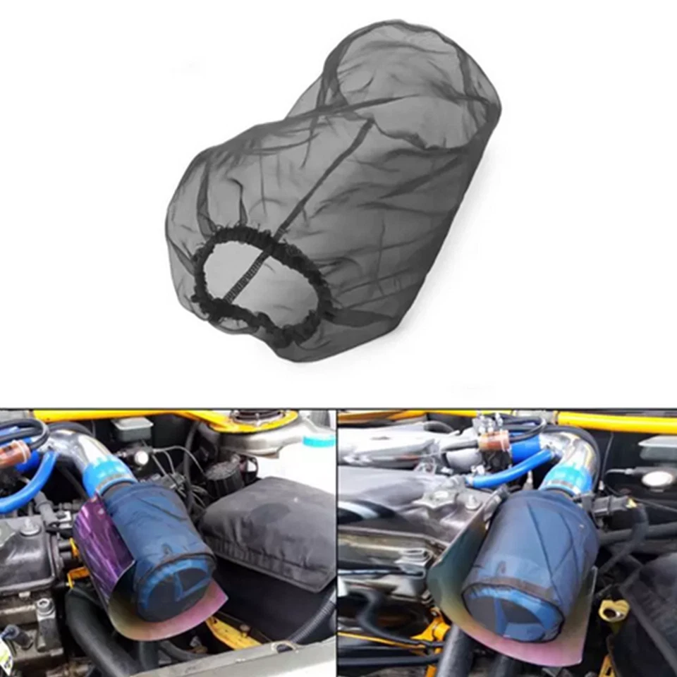 Filtro de aire para automóvil cubierta antipolvo a prueba de polvo impermeable a prueba de aceite ropa exterior accesorio automático Foto 3 de 4