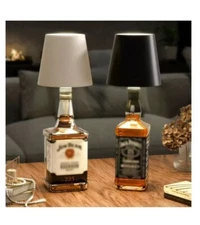 LED Wireless Table Lamp, 3-Color Dimmable USB Rechargeable for Dining Table