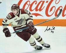 Liam KIRK Peterborough Petes Ice Hockey Signed Photo 3 + Dealer COA Team GB