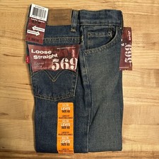 Levi Strauss Boys 569 Jeans Size 6 Slim
