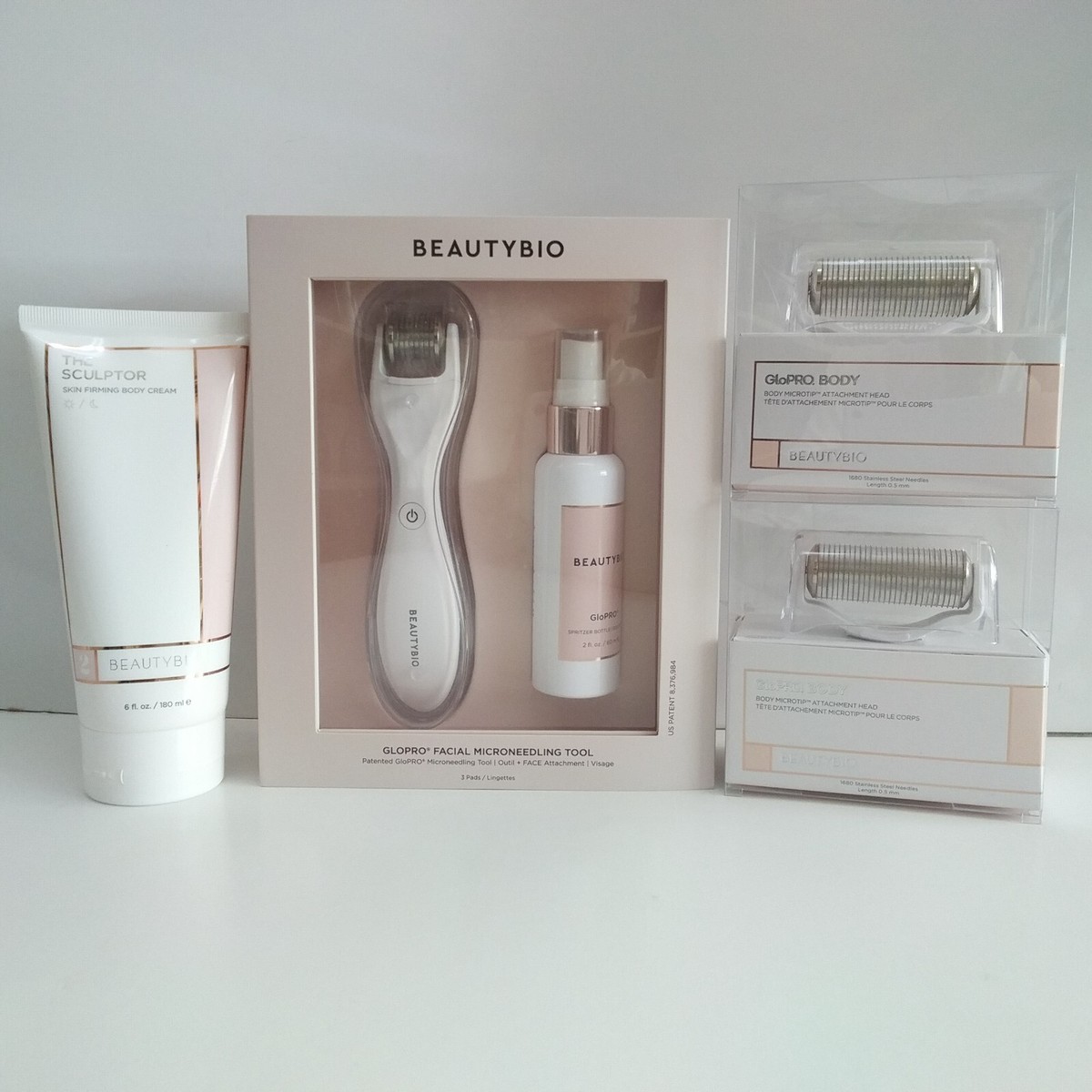 Exclusive! BeautyBio GloPRO Skin Tool for Face & Body Set  BeautyBio GloPRO Skin Tool for Face & Body Plus Extras! NEW main image 2