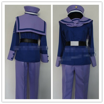 APH Hetalia: Axis Powers Norway Costume Clothing Cosplay Uniform Unisex