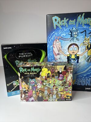 Rick And Morty Game Lot get ready for game night