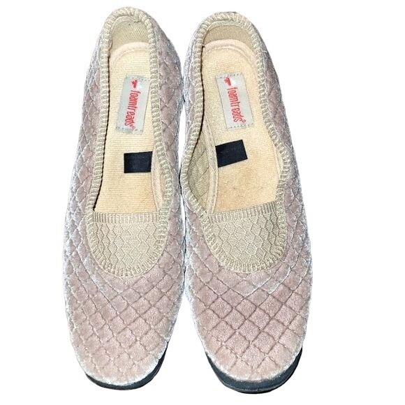 Foamtreads Waltz Slippers Women's Shoes Size 9W Color: Mink Velour
