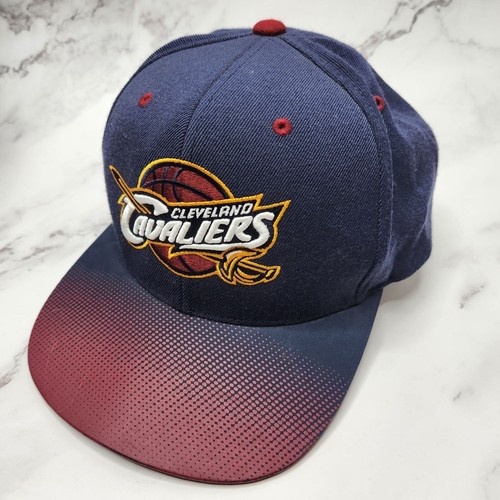 NBA Cleveland Cavaliers Cavs Mitchell & Ness Wool Snapback Baseball Hat Cap - Picture 2 of 10