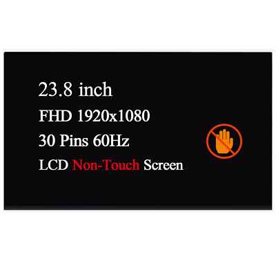 For HP AIO 862857-002 LTM238HL02 23.8'' FHD LCD Screen Replacement Display Panel