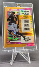2022 Panini Chronicles Contenders Optic Pink Pulsar #21 Rodolfo Castro Pirates
