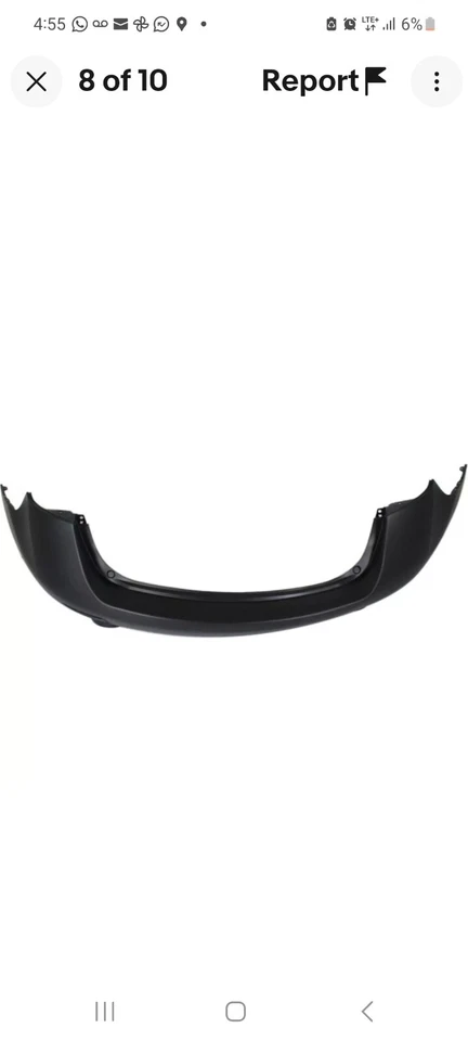 PARAGOLPES TRASERO NISSAN MURANO 2011-2014 (nuevo mercado de accesorios) Foto 2 de 4