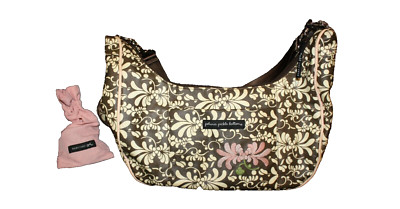 Petunia Pickle Bottom Brown Floral Touring Hobo Baby Diaper Bag & Accessory Kit