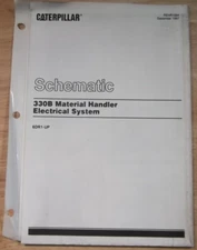 CATERPILLAR 330B MATERIAL HANDLER ELECTRICAL SYSTEMS SCHEMATIC DIAGRAM