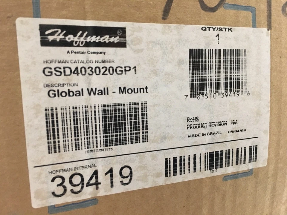 HOFFMAN GSD403020GP1 AEGIS 400X300X200 15.74x11.81x7.87" ENLCOSURE NEW!!! - Image 4 of 4