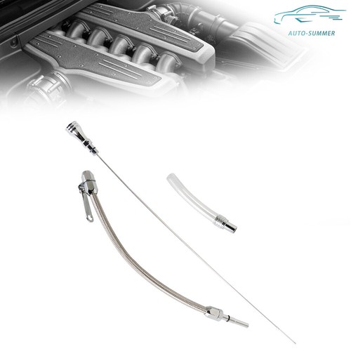 LS Flexible Stainless Oil Dipstick For LSX LS1 LS2 LS2 LS6 4.8L 5.7L 6