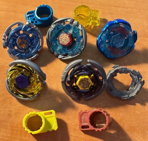 Hasbro Beyblade Metal Masters Fusion Lot: Cyber Pegasus Galaxy Pegasus Thermal