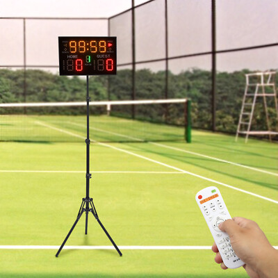Tabletop Electronic Scoreboard Freestanding Digital Scoreboard & Remote Control