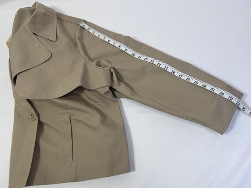 Michael Kors Short Trench Coat Women 3X NWT $155 - Picture 11 of 15