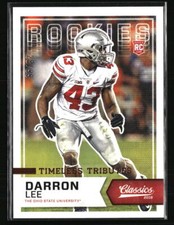 Darron Lee 2016 Panini Classics RC  #240 Football Card /99