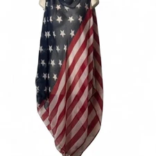 Soft Lightweight Flag Poncho