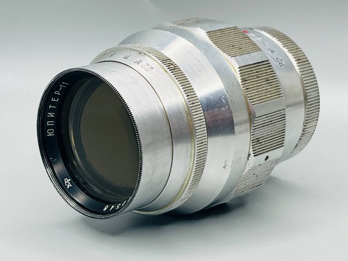 KOMZ JUPITER-11 4/135 ジュピター ZENIT ソビエト連邦 Soviet JUPITER-11 4/135mm KOMZ lens for Zenit M39 SLR