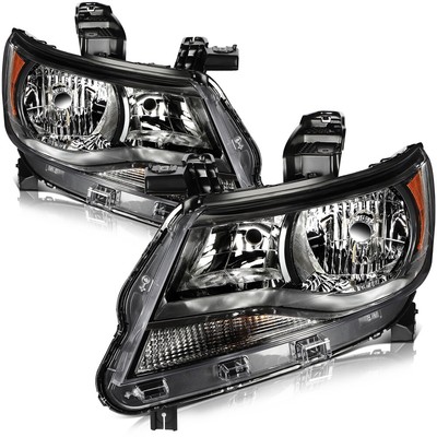 Pair Headlight Assembly For 2015-2020 Chevy Colorado 4-Door Extra Cab Left+Right