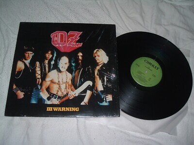 OZ III Warning '84 SHRINK !! ORIGINAL US GREEN label 1st press LP MINT-