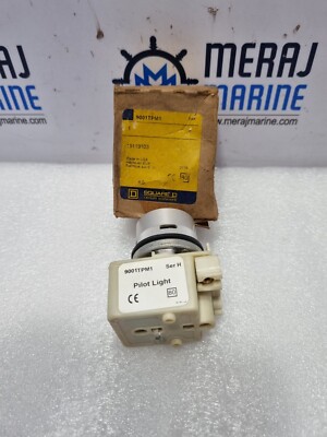 Square D 9001TPM1 Pilotlicht Ser.H 9001 KMM1 110-120V 50-60Hz Lampe GE44