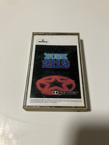 2112 by Rush (Cassette, Jun-1989, Island/Mercury)