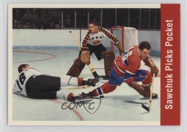 1994 Parkhurst 1956-57 Missing Link Terry Sawchuk #153 HOF 0a4