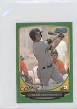 2013 Bowman Chrome Minis Green Refractor 8/75 Adam Landecker #127 0f6