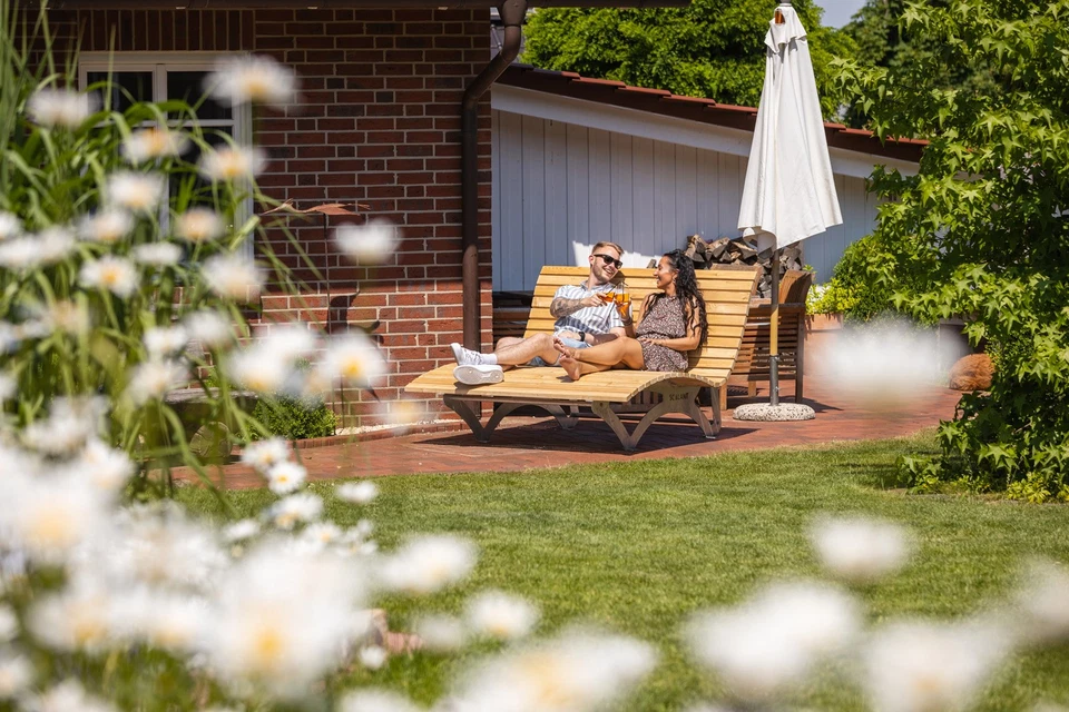 Waldsofa, Sonnenliege, Relaxliege, Wellenliege, Holzliege Classic | Lärche - Bild 2 von 4