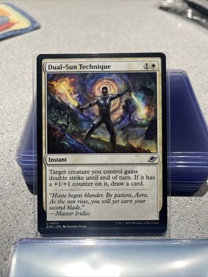 Magic: The Gathering Dual-Sun Technique #13 Edge of Eternities EOE Card
