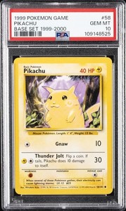 Base Set Pikachu Psa 10 | eBay