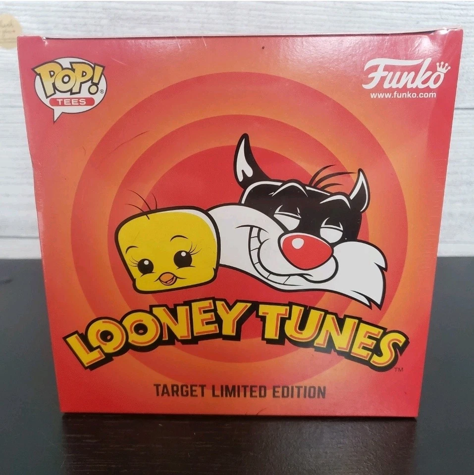 Camiseta Funko Pop Sylvester & Tweety XL Looney Tunes Target Exclusive Tee Vinyl Fi Foto 3 de 4