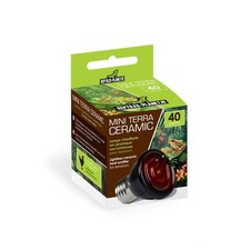 Reptiles Planet Wärmelampe für Reptilien, Mini Terrarien, Keramik, 40 W