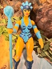 Vintage MOTU EVIL-LYN Action Figure 100% Complete - 1983 Taiwan - Exc. Cond.