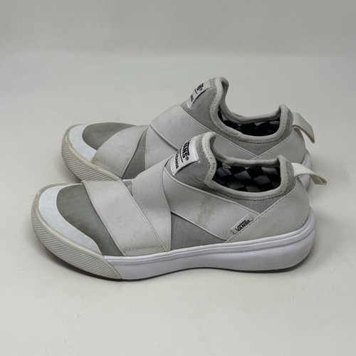 Vans Ultrarange Gore Sneakers Womens 6.5 White Knit Slip On Trail Comfort Unisex - Picture 4 of 22