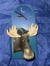 Homemade Realistic Moose Clock - MAKE AN OFFER
