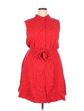 Amazon Essentials Women Red Casual Dress XXL