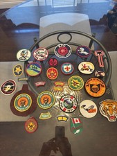 1950’s-60’s-70's  Boy Scout Of America Collectible Patches Lot Of 28