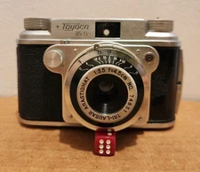 Toyoca 35-S 35mm TRI-LAUSER Anastigmat Film Camera No. 202940 Made in Japan