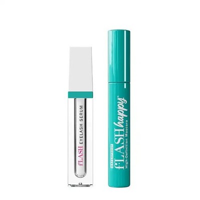 fLASH ULTIMATE LASH DUO 2.0. Eyelash Serum and Waterproof Mascara 
