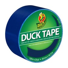 Duck Brand Solid Color Duct Tape: 1.88 in. x 60 ft. Blue 
