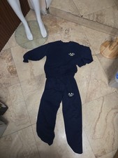 Girls Navy Track Suit w/ Beads Small Sz