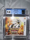 Pokemon Sun - Nintendo 3DS Sealed CGC Graded 9.8 A+ not WATA