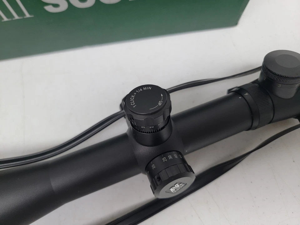 NcStar Mark III 3 Scope 4-16x50 Rangefinder w Box & Mounts - Image 4 of 4