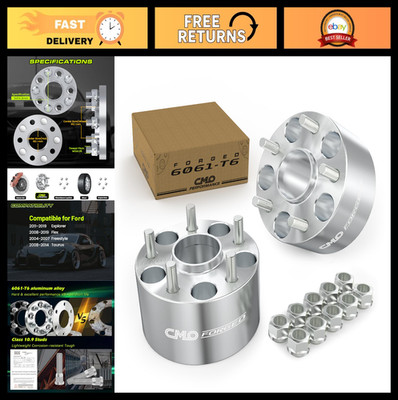 5x114.3 Wheel Spacers 2.5'' Thick for Nissan 370Z 350Z 240SX GTR Maxima Sentra 2p
